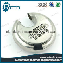 Round Combination Stainless Steel Disc Padlock